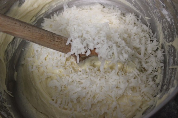 coconut cake batter