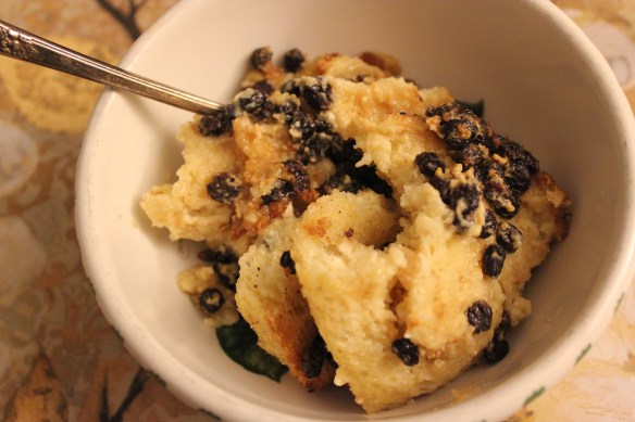 Eliza Leslie's bread and butter pudding