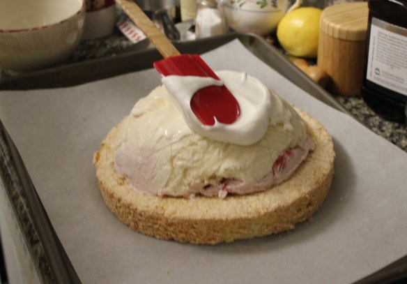 baked Alaska third layer